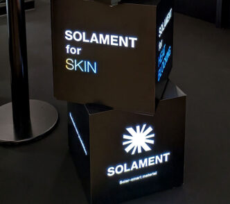 太陽光をコントロールする素材「SOLAMENT®」がTOKYO TEXTILE SCOPE 2026SSに出展